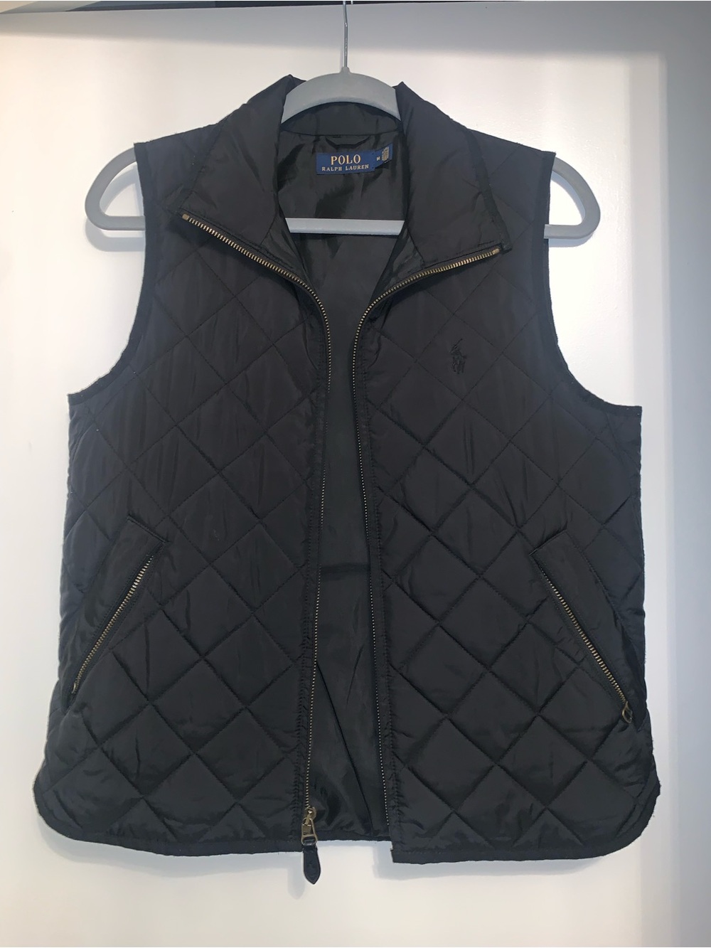 Polo by Ralph Lauren Black Quilted Women’s Vest